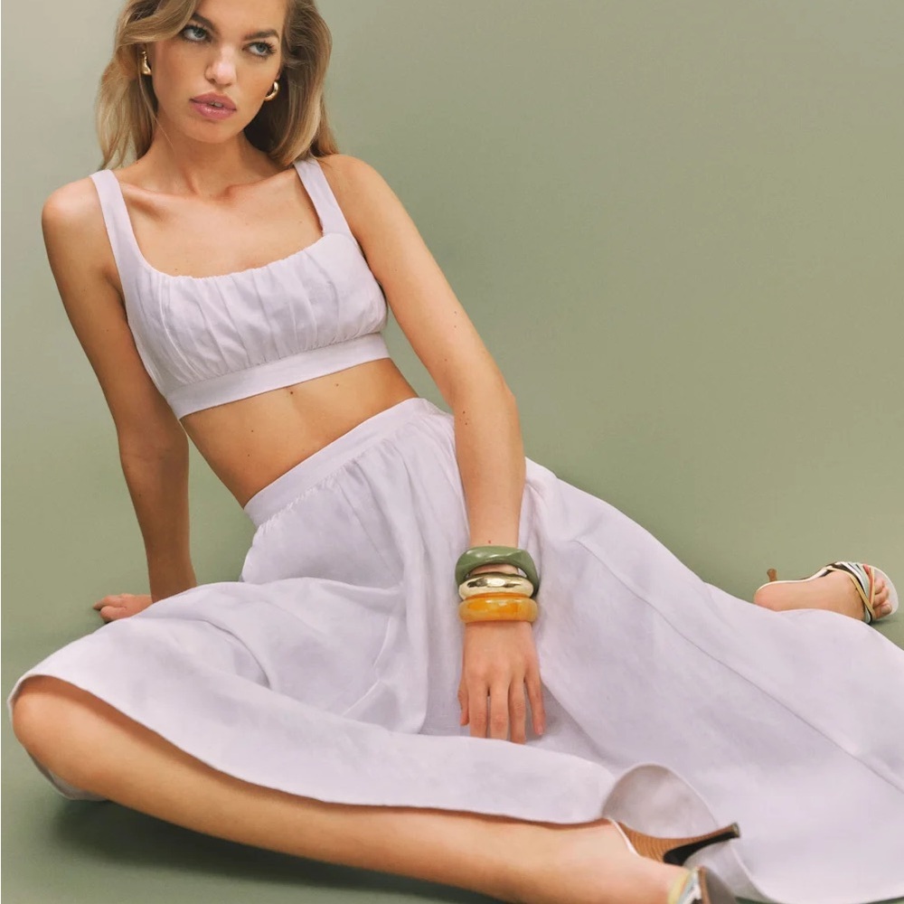 Reformation Shannon linen set - Picture 4 of 6